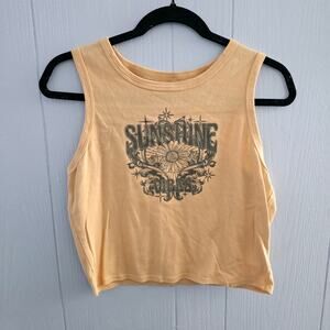 Homegirl Society Sunshine Vibes Tank Top Size XL – Y2K, Boho, Festival